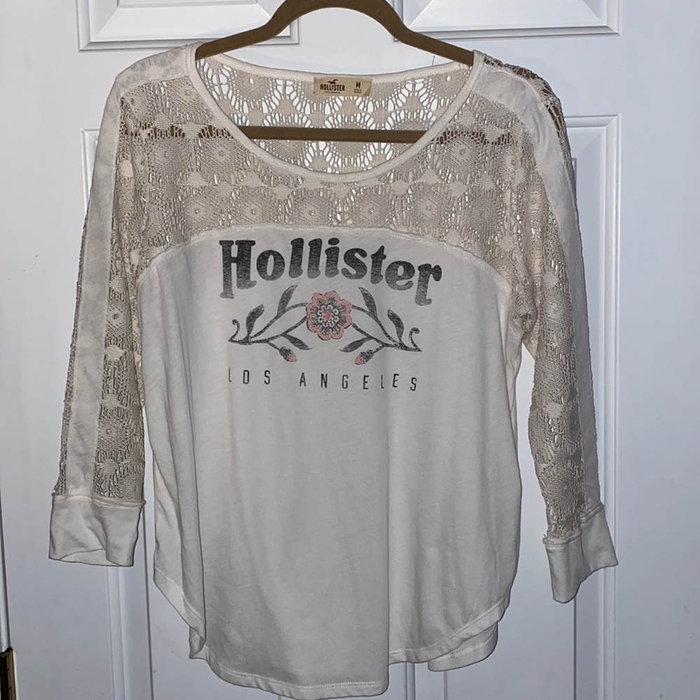 NWOT Hollister lace Los Angeles shirt